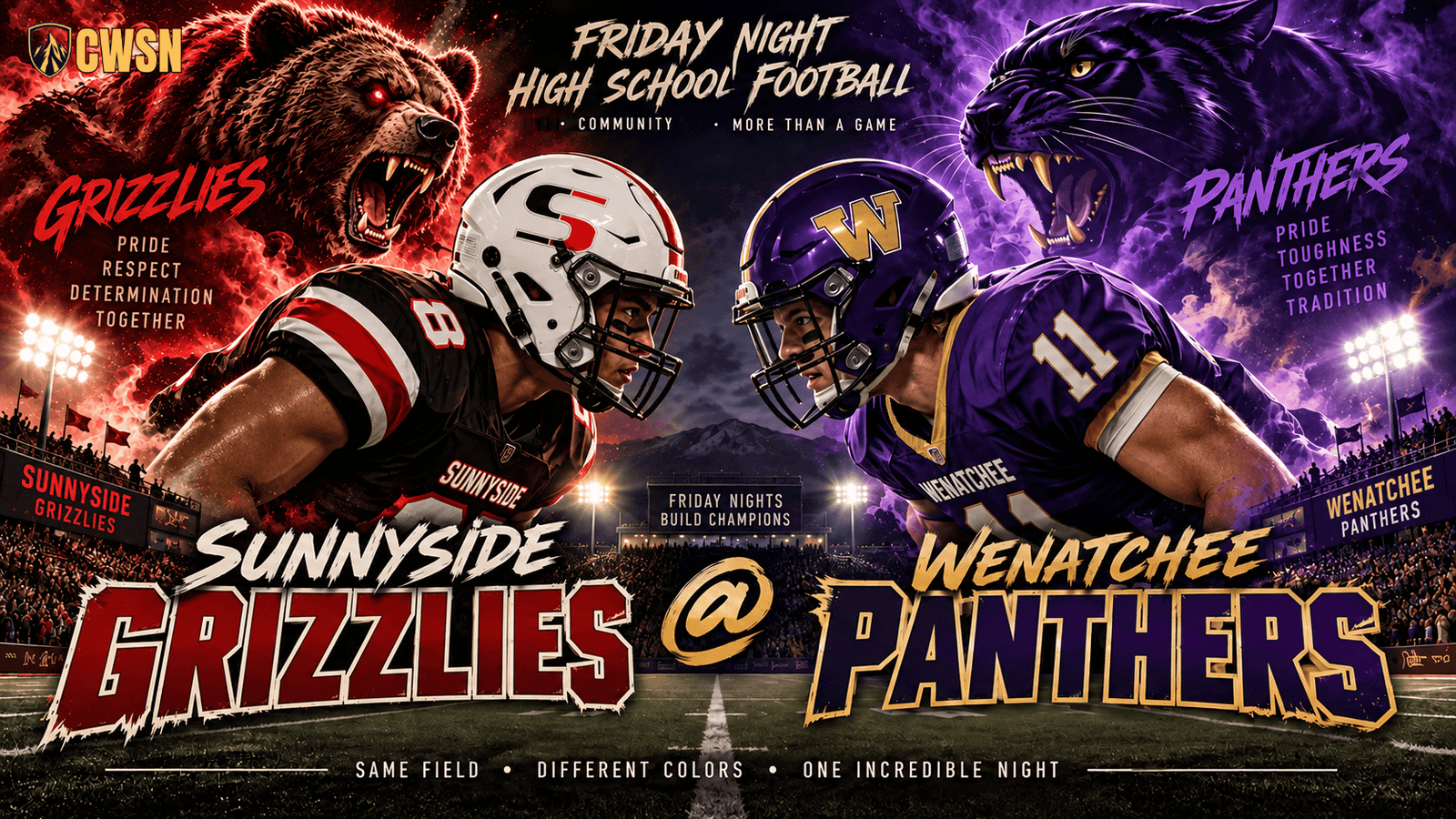 Sunnyside vs Wenatchee Football Preview: Panthers Look to Keep Rolling Against Grizzlies